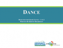 Dance - Sprockets and SPPS Community Education OST Curriculum
