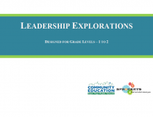 Leadership Explorations - Sprockets and SPPS Community Education OST Curriculum
